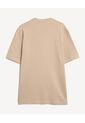 Camiseta Para Hombre Manga Corta Cuello Redondo Color Beige Marca Seven Seven #45092852 de Seven Seven