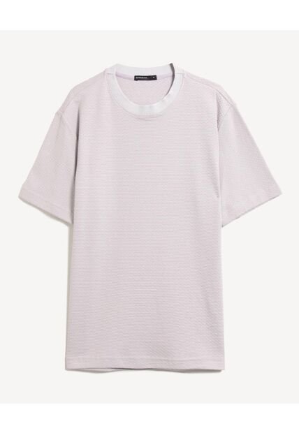 Camiseta Para Hombre Manga Corta Cuello Redondo Color Lila Marca Seven Seven #45092851