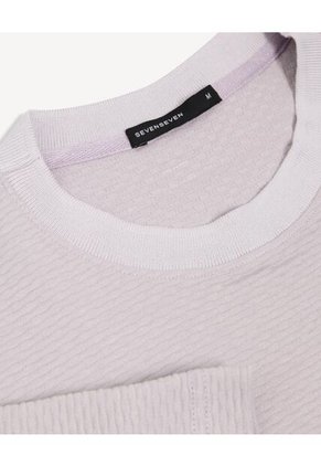 Camiseta Para Hombre Manga Corta Cuello Redondo Color Lila Marca Seven Seven #45092851