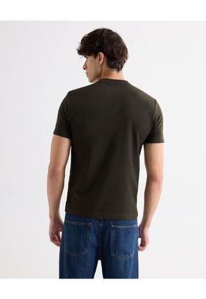 Camiseta Para Hombre Manga Corta Cuello Redondo Color Verde Marca Seven Seven #45092781