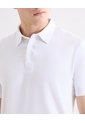 Polo Regular Tipo Jersey  Para Hombre Blanco Seven Seven de Seven Seven