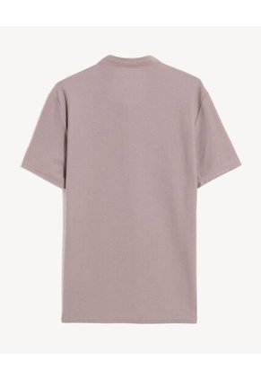 Polo Para Hombre Cuello Mao Sin Bolsillo Color Gris Marca Seven Seven #45110908