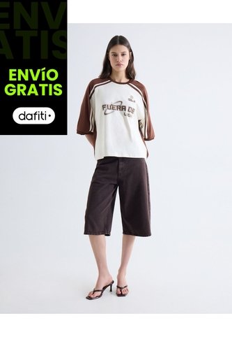 Jort Tono Café Oscuro  Para Mujer Café Seven Seven Seven Seven