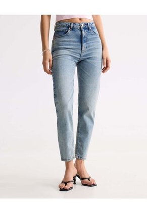 Jean Para Mujer Mom Color Azul Marca Seven Seven #28160961