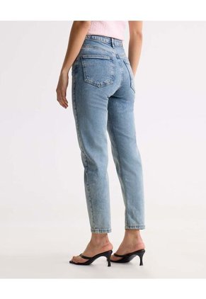 Jean Para Mujer Mom Color Azul Marca Seven Seven #28160961