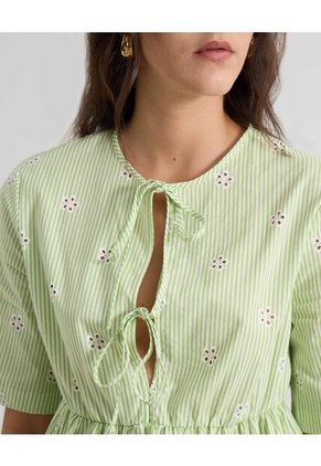 Short Para Mujer Multiusos Plano Color Verde Marca Seven Seven #28191086