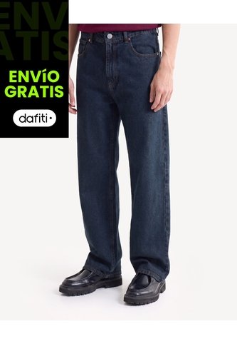 Jean Loose Denim  Para Hombre Azul Seven Seven Seven Seven