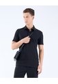 Polo Jersey  Para Hombre Negro Seven Seven de Seven Seven