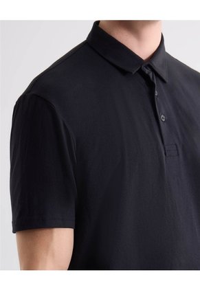 Polo Jersey  Para Hombre Negro Seven Seven