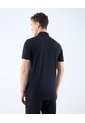 Polo Jersey  Para Hombre Negro Seven Seven de Seven Seven
