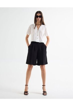 Blusa Para Mujer Manga Corta Color Crudo Marca Seven Seven #28124034