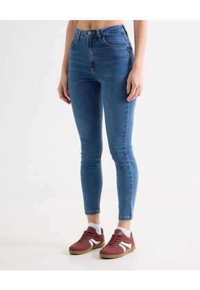 Jean Para Mujer Skinny Color Azul Medio Marca Seven Seven #28160836