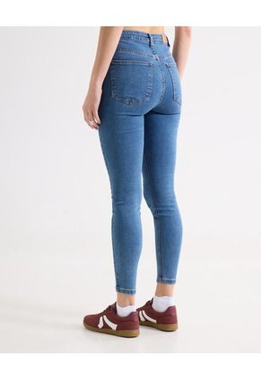 Jean Para Mujer Skinny Color Azul Medio Marca Seven Seven #28160836