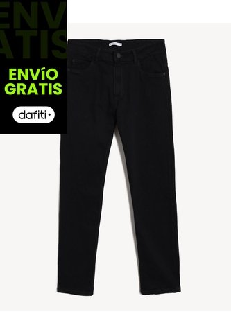 Jean Slim Tono Negro  Para Hombre Negro Seven Seven Seven Seven