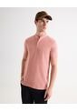 Polo Para Hombre Cuello Mao Sin Bolsillo Color Rosado Marca Seven Seven #45110907 de Seven Seven