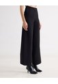 Pantalón Fluido Silueta Amplia  Para Mujer Negro Seven Seven de Seven Seven
