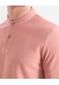 Polo Para Hombre Cuello Mao Sin Bolsillo Color Rosado Marca Seven Seven #45110907 de Seven Seven