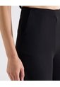 Pantalón Fluido Silueta Amplia  Para Mujer Negro Seven Seven de Seven Seven