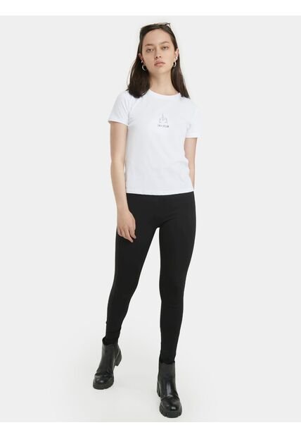 Leggins Para Mujer Largo Color Negro Marca Seven Seven #28230578