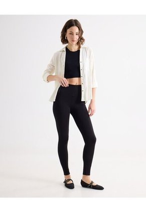 Leggins Para Mujer Largo Color Negro Marca Seven Seven #28230578