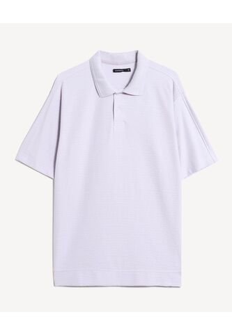 Polo Para Hombre Cuello Maquina Sin Bolsillo Color Crudo Marca Seven Seven #45110945 Seven Seven