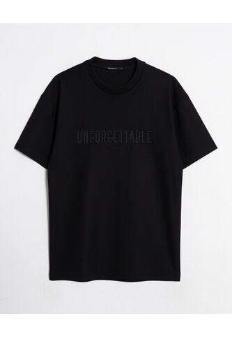 Camiseta  Para Hombre Manga Corta Cuello Redondo Color Negro Marca Seven Seven #45092810 Seven Seven