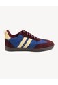 Tenis Retro Paneles En Contraste  Para Hombre Vino Seven Seven de Seven Seven