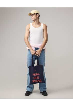 Tank Top Slim En Rib Para Hombre Crudo Seven Seven