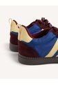Tenis Retro Paneles En Contraste  Para Hombre Vino Seven Seven de Seven Seven