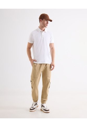 Polo Jersey  Para Hombre Crudo Seven Seven Seven Seven