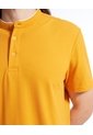 Polo Cuello Mao  Para Hombre Amarillo Seven Seven de Seven Seven