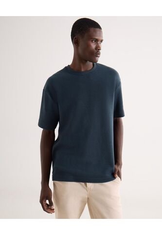 Camiseta Para Hombre Manga Corta Cuello Redondo Color Azul Marca Seven Seven #45092754 Seven Seven