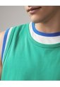 Tank Top Layering En Jersey  Para Hombre Verde Seven Seven de Seven Seven