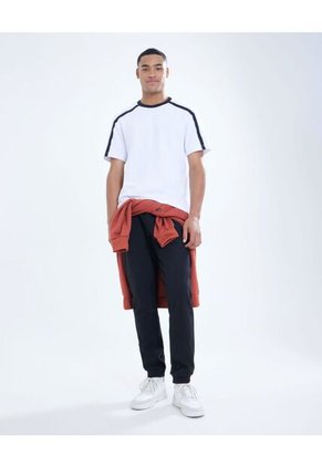 Camiseta  Para Hombre Manga Corta Color Blanco Marca Seven Seven #45092423