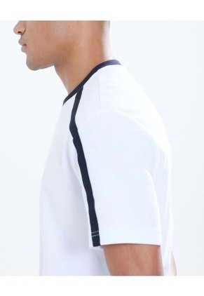 Camiseta  Para Hombre Manga Corta Color Blanco Marca Seven Seven #45092423