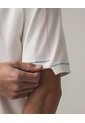 Camiseta Gráfica Con Capas  Para Hombre Crema Seven Seven de Seven Seven