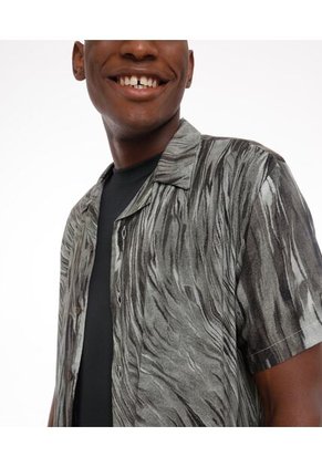 Camisa Para Hombre Manga Corta Color Verde Claro Marca Seven Seven #45011790