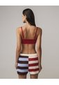 Top Escote En V Tiras Ajustables  Para Mujer Rojo Seven Seven de Seven Seven