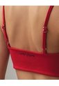 Top Escote En V Tiras Ajustables  Para Mujer Rojo Seven Seven de Seven Seven
