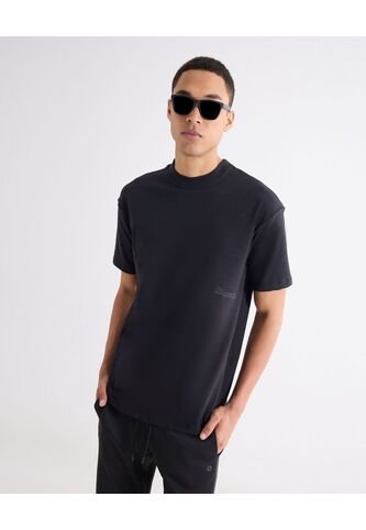 Camiseta Para Hombre Manga Corta Cuello Redondo Color Negro Marca Seven Seven #45092813 Seven Seven