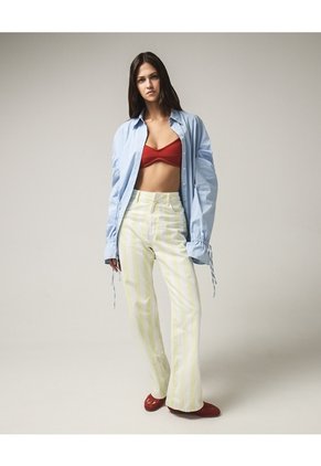 Top Escote En V Tiras Ajustables Para Mujer Rojo Seven Seven