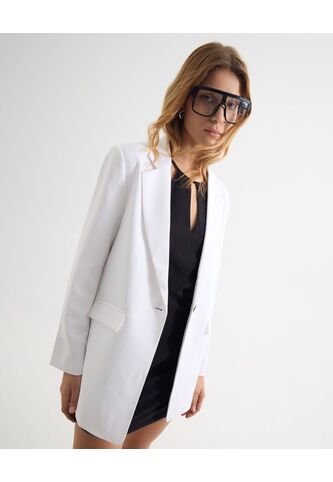 Blazer Para Mujer  Color Blanco Marca Seven Seven #28400053 Seven Seven