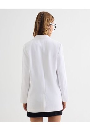 Blazer Para Mujer  Color Blanco Marca Seven Seven #28400053