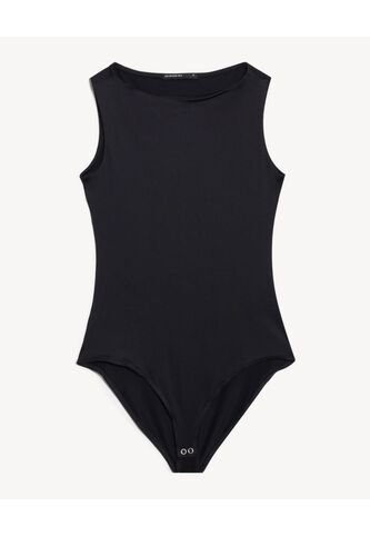 Body Licrado Cuello Bandeja  Para Mujer Blanco Seven Seven Seven Seven