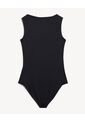 Body Licrado Cuello Bandeja  Para Mujer Blanco Seven Seven de Seven Seven