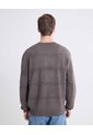 Saco Textura De Rayas  Para Hombre Gris Seven Seven de Seven Seven
