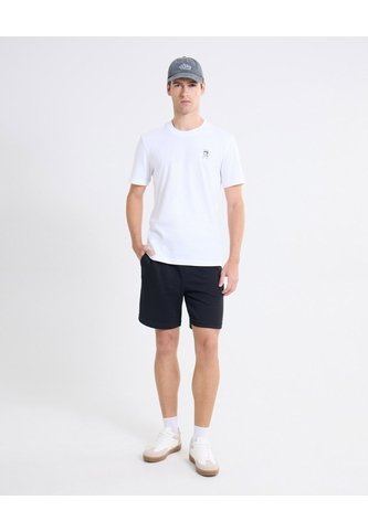 Bermuda Acabado Rib  Para Hombre Negro Seven Seven Seven Seven