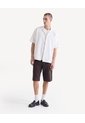 Camiseta Con Detalle Frontal  Para Hombre Beige Seven Seven de Seven Seven