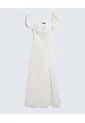 Vestio Maxi Con Cut Out  Para Mujer Crudo Seven Seven de Seven Seven