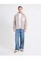 Chaqueta Tejida Con Borrego  Para Hombre Beige Seven Seven de Seven Seven